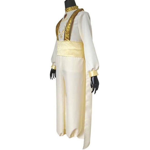 Aladdin Animation Arabian Prince Sultan Hat Cosplay Halloween Man Adam Costume - Picture 7 of 10